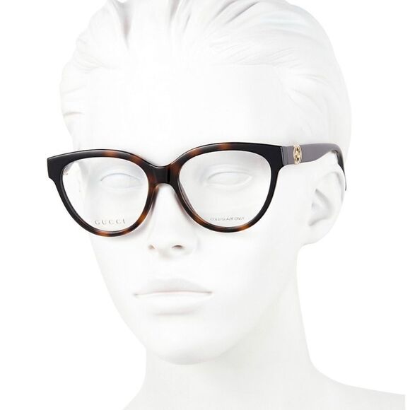 Gucci 54MM Cat Eye Optical Glasses - Picture 1 of 16